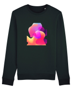 Abstract Bubbles Bluză mânecă lungă Unisex Rise