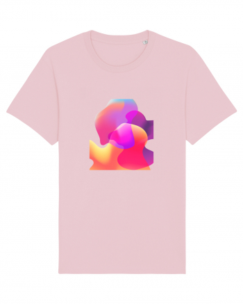 Abstract Bubbles Cotton Pink