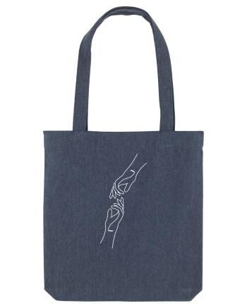 Reaching Hands Midnight Blue