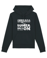Degeaba esti Om cu Lumea, daca Lumea nu e Om cu Tine Hanorac Unisex Drummer