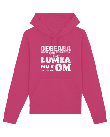 Degeaba esti Om cu Lumea, daca Lumea nu e Om cu Tine Raspberry