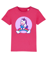 Unicornul care citeste Tricou mânecă scurtă  Copii Mini Creator
