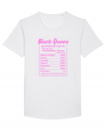 Black Queen Tricou mânecă scurtă guler larg Bărbat Skater