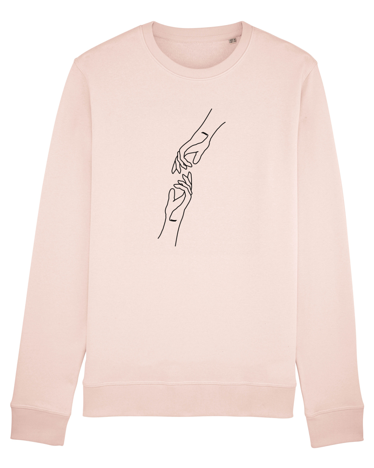 Bluză mânecă lungă Unisex Rise Candy Pink