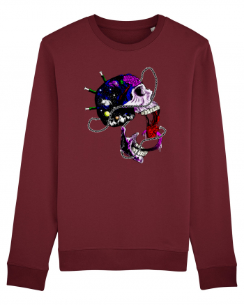 Skull Burgundy