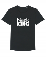 Black King Tricou mânecă scurtă guler larg Bărbat Skater
