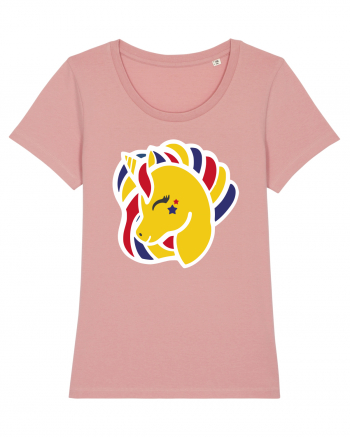 Unicorn Patriotic Tricolor Canyon Pink