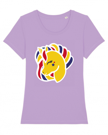 Unicorn Patriotic Tricolor Lavender Dawn