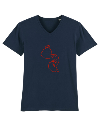 Dying Rose French Navy