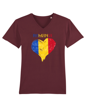 Iubesc Romania Burgundy
