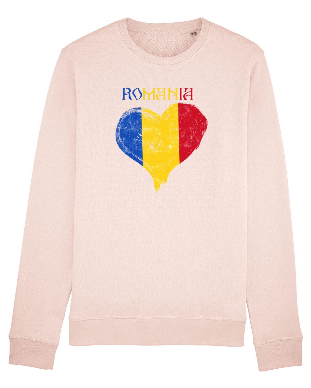 Bluză mânecă lungă Unisex Rise Candy Pink