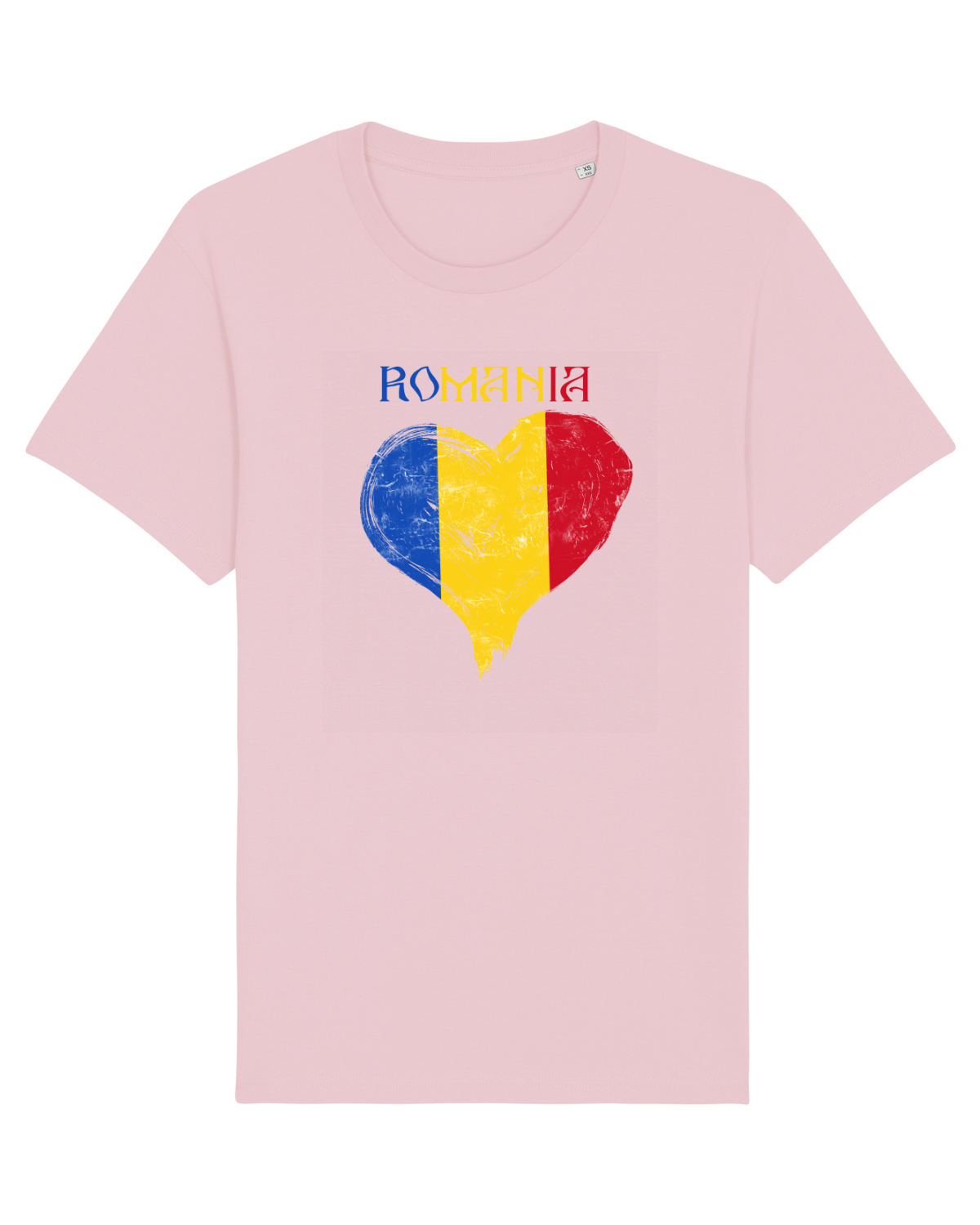 Tricou mânecă scurtă Unisex Rocker Cotton Pink