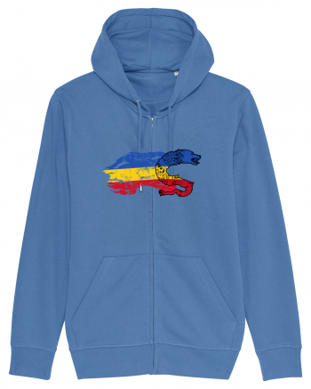 Drapel cu Lup Bright Blue