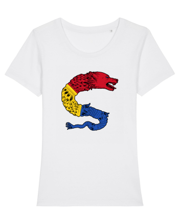 Lup Dacic Tricolor White