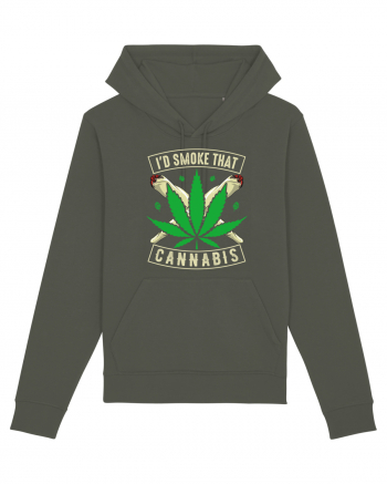 I'd Smoke That Cannabis Khaki