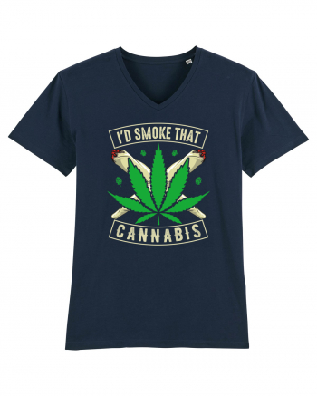I'd Smoke That Cannabis French Navy