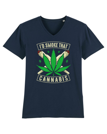 I'd Smoke That Cannabis French Navy