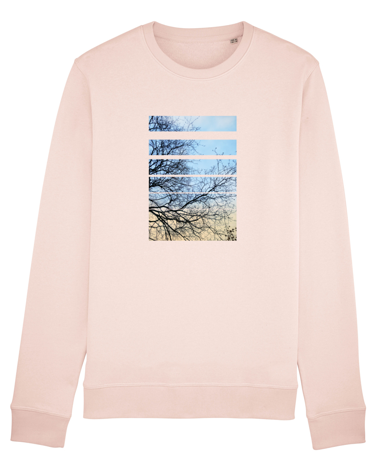 Bluză mânecă lungă Unisex Rise Candy Pink