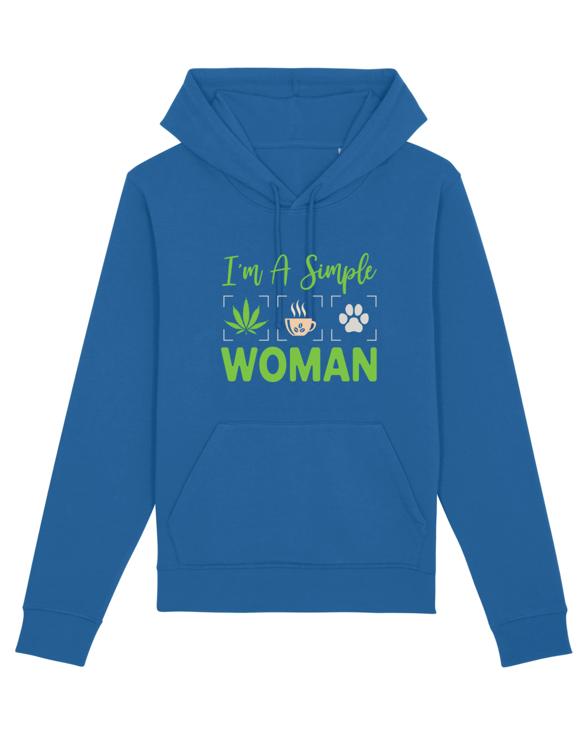 Hanorac Unisex Drummer Royal Blue