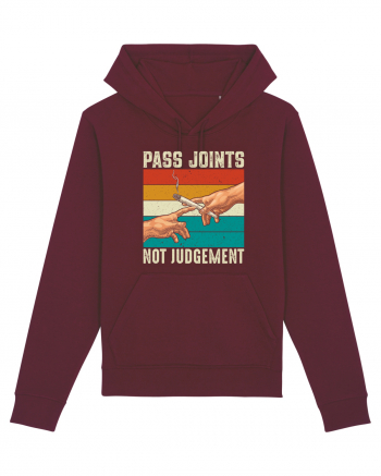 Pass Joint Not Judgement Burgundy