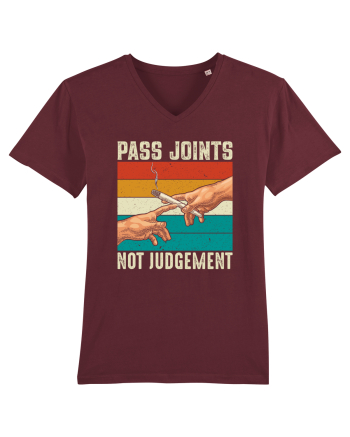 Pass Joint Not Judgement Burgundy