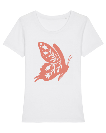 Fluture Dantela White