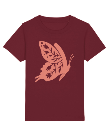 Fluture Dantela Burgundy