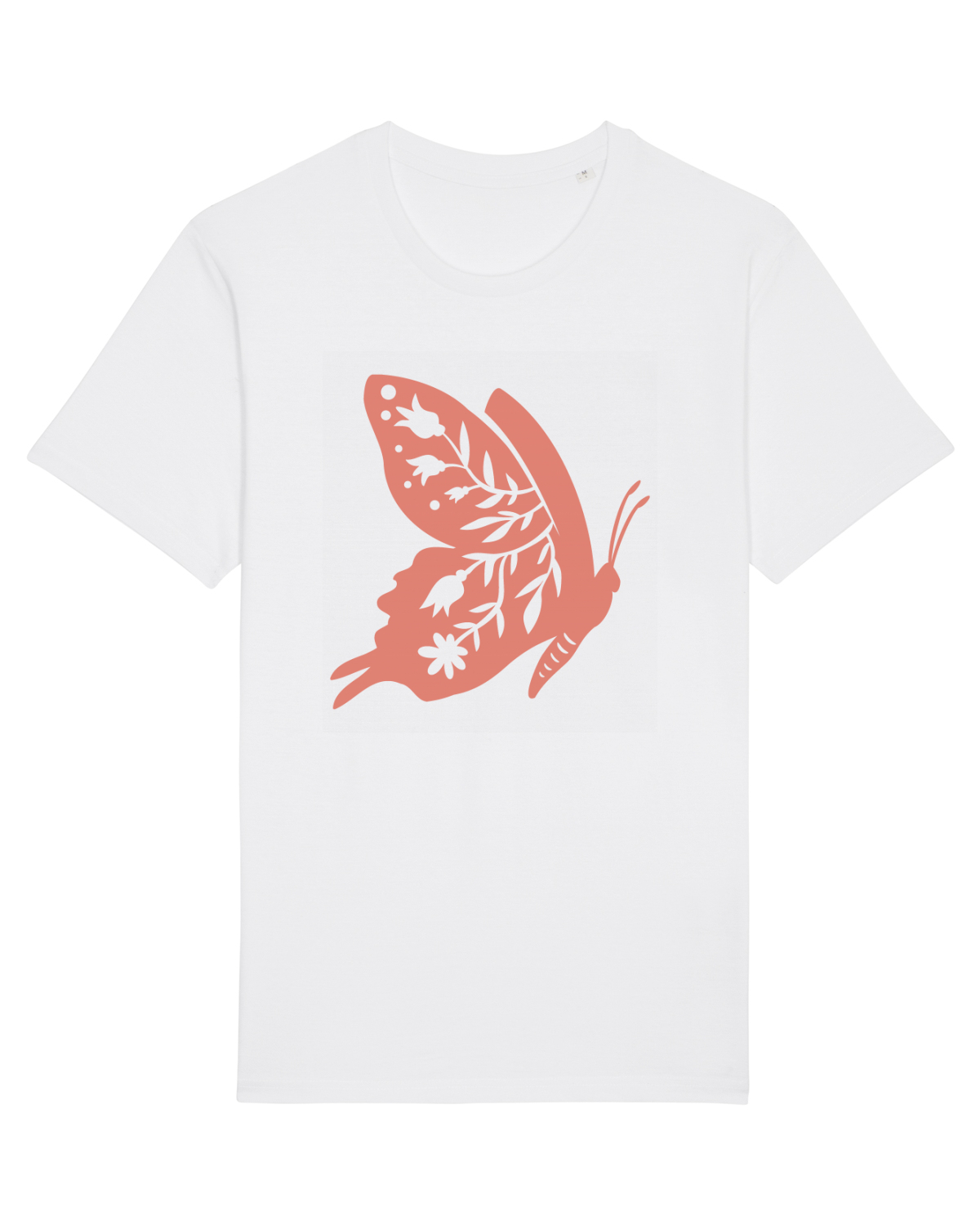 Tricou mânecă scurtă Unisex Rocker White