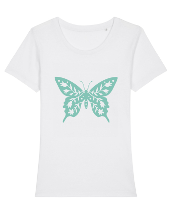 Fluture Dantela White