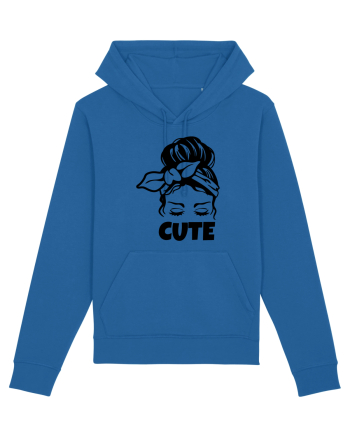 Cute Woman Royal Blue