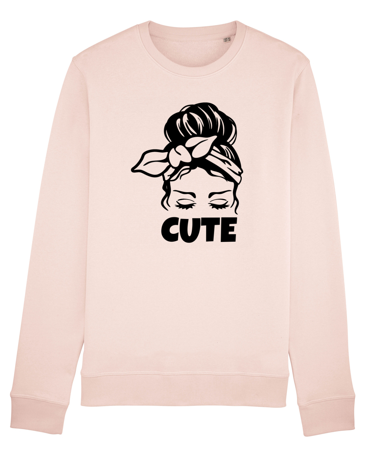 Bluză mânecă lungă Unisex Rise Candy Pink