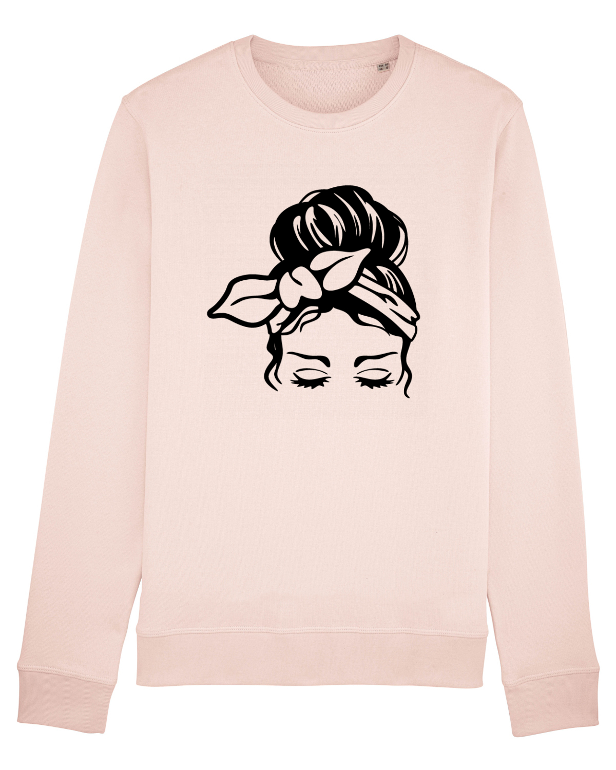 Bluză mânecă lungă Unisex Rise Candy Pink