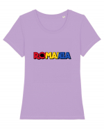 Romania  Tricou mânecă scurtă guler larg fitted Damă Expresser