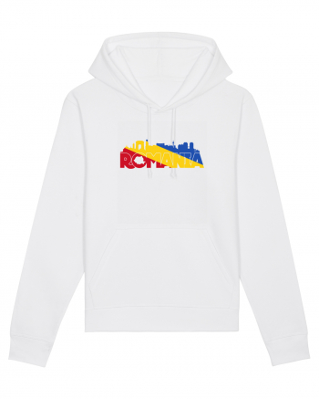 Romania skyline White