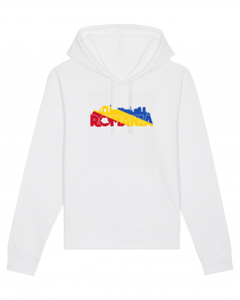 Romania skyline White