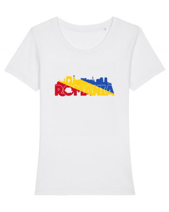 Romania skyline White