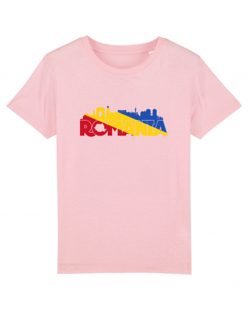 Romania skyline Cotton Pink