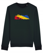 Romania skyline Bluză mânecă lungă Unisex Rise