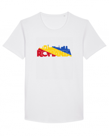 Romania skyline White