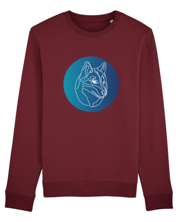 Wolf Lines Burgundy