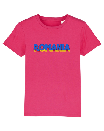 Romania 3D text Raspberry