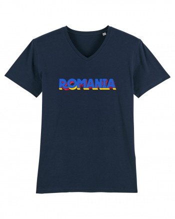 Romania 3D text French Navy