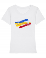 Romania Tricou mânecă scurtă guler larg fitted Damă Expresser