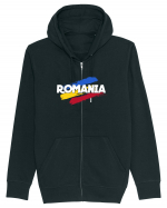 Romania Hanorac cu fermoar Unisex Connector