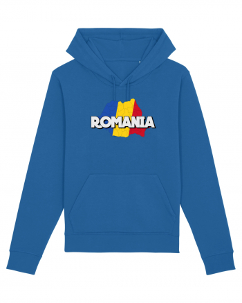Romania Harta Royal Blue