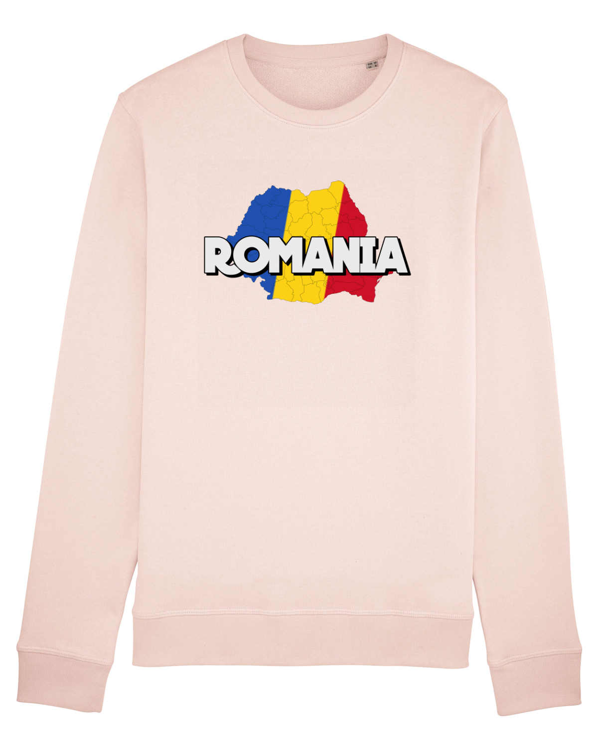 Bluză mânecă lungă Unisex Rise Candy Pink