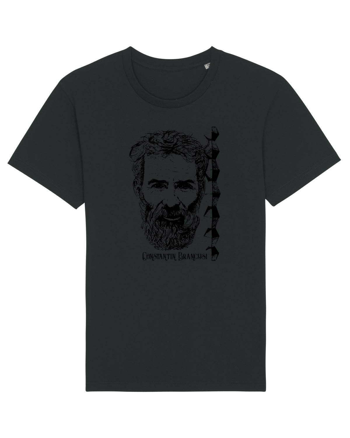 Tricou mânecă scurtă Unisex Rocker Black