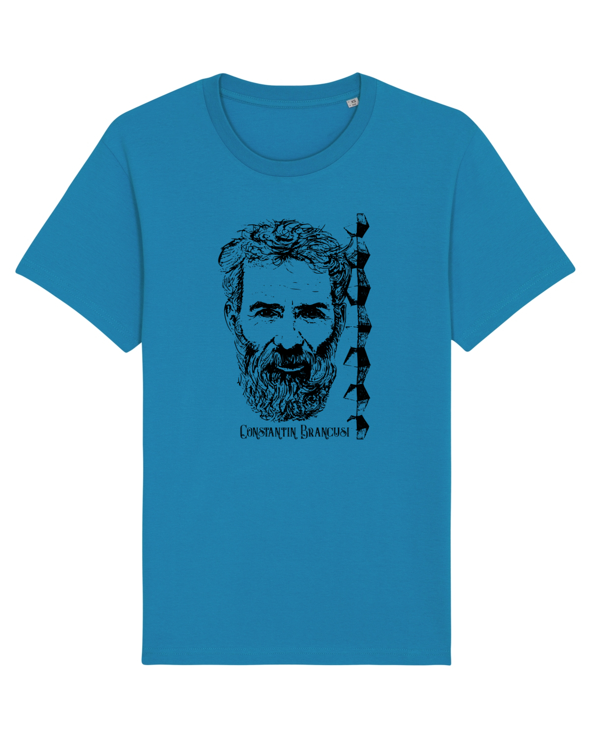 Tricou mânecă scurtă Unisex Rocker Azur