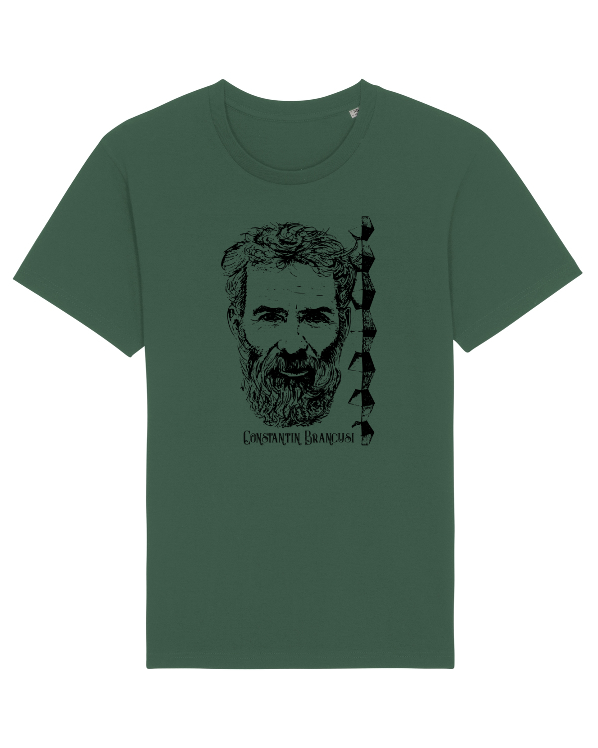 Tricou mânecă scurtă Unisex Rocker Bottle Green