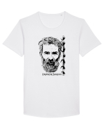 Constantin Brancusi Tricou mânecă scurtă guler larg Bărbat Skater